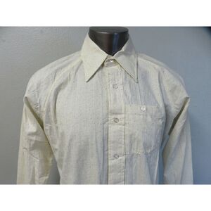 Mens Vintage Catalina California USA Made Long Sleeve Button Front Shirt NEW  XL